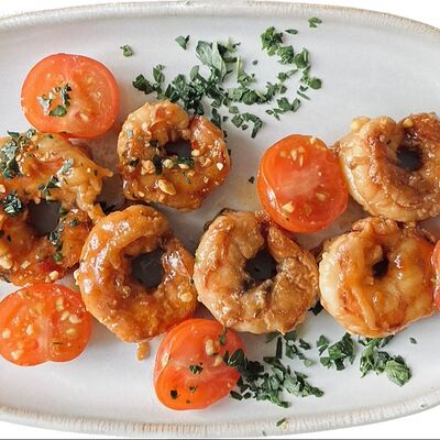 Острые креветки в Бабушка Вонга по цене 750 ₽