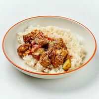 Рис с курой гунбао в 7:35 Заря & KitaEast