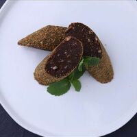 Шоколадная колбаса в Hot Black
