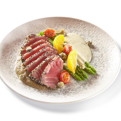 Тунец на гриле в Слоёнка по цене 890 ₽