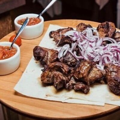 Шашлык из бараньей мякоти в Кинто по цене 2074 ₽