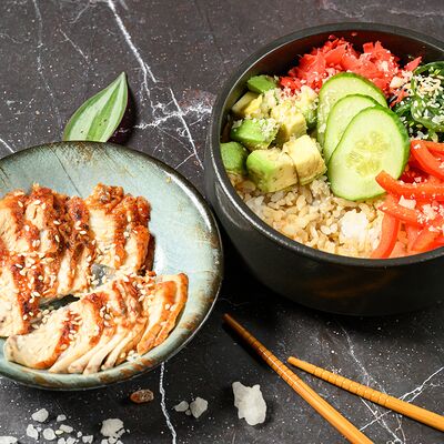 Поке с угрем в Нэцкэ по цене 879 ₽