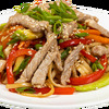 Вок со свининой и овощами в соусе терияки (лапша яичная) в Шестая Часть Суши по цене 445