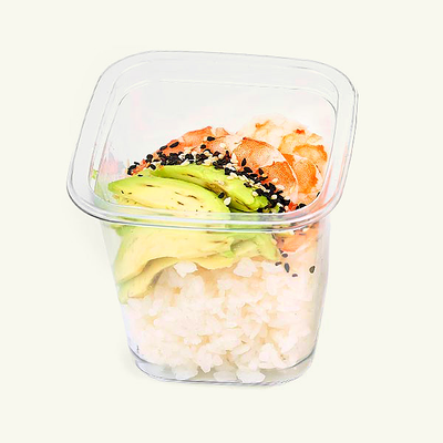 Поке-Бокс с креветкой в Вкусномаркет по цене 289 ₽