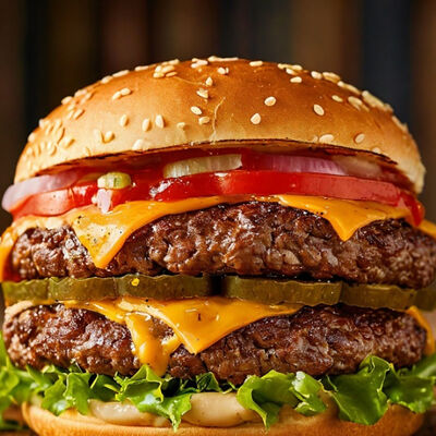 Бургер с говядинойв Best Dener по цене 390 ₽