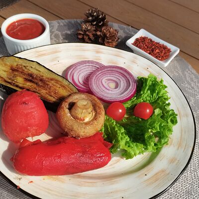 Шашлык из овощей в Аустерия по цене 280 ₽