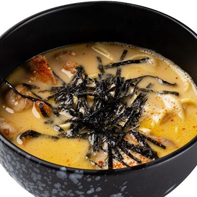 Сырный суп-рамен в Кушай мясо по цене 565 ₽