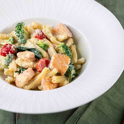 Казаречче с лососем в Pizzamento по цене 1050 ₽