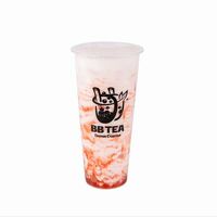 Кокосовое молоко с клубникой в Bubble Tea Баблти