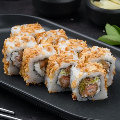 Ролл Хрустящая рыба в Рыба закусывала по цене 489 ₽