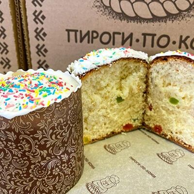 Кулич Творожный в Пироги по-коми по цене 298 ₽