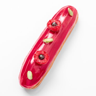 Эклер Фисташка-малина в Особенный Наполеон Кондитерская по цене 400