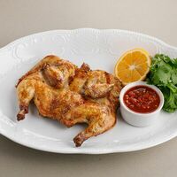 Цыпленок-корнишон в Терраса