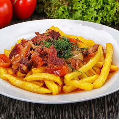 Бефстроганов из говядины в Щербет по цене 638 ₽