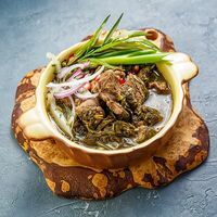 Чакапули с говядинойв Ресторан Бигджо