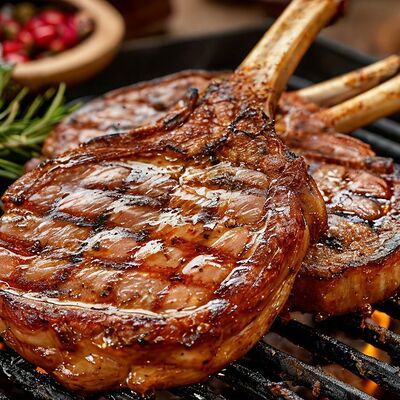 Шашлык из свиной корейки в РАКИДОНА по цене 570 ₽