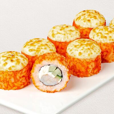 Ролл Тигровая креветка с моцареллой в Суши Wok по цене 749 ₽