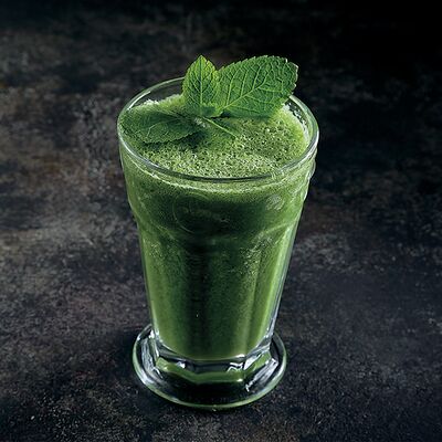 Смузи Груша-шпинат в Баклажан в ТЦ 