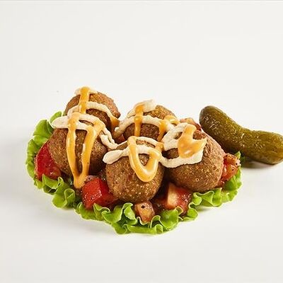 Бургер Дочь мясника в листьях в #FARШ по цене 590 ₽