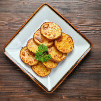 Картофель на углях в мундире в Парк-отель Усадьба