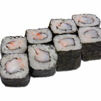 Ролл с острым снежным крабом в Sushi Сэн