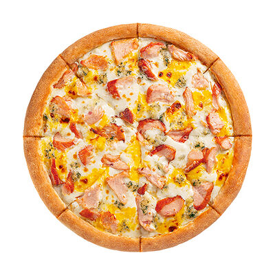 Пицца Сырный Цыпленок 25 см в Ташир Пицца по цене 509 ₽