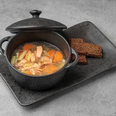 Уха из форели в Большая рыба по цене 700 ₽