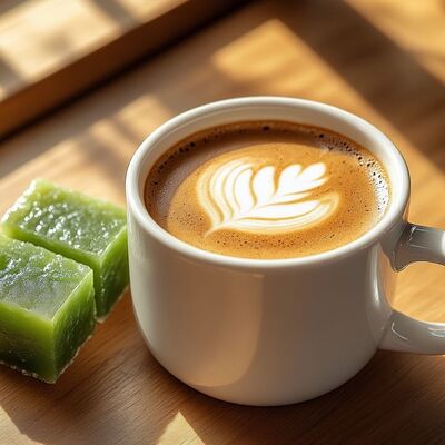 Раф Конопляная Халва в Coffee Cloud по цене 385 ₽