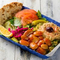 Боул Мезе с фасолью в Кухня Кипра