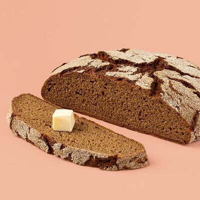 Хлеб Ржаной Подовый бездрожжевой в Люди Любят по цене 135 ₽