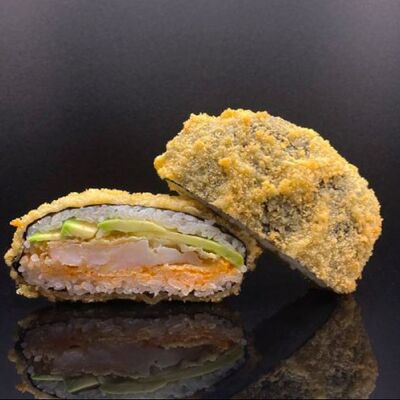 Темпура бургер с креветками в ЧиллМил по цене 710 ₽