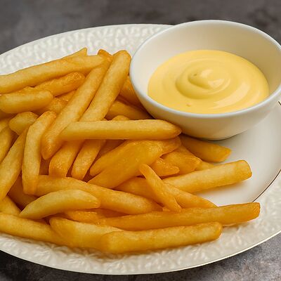 Картофель фри с соусом в ЗоЗо по цене 280 ₽