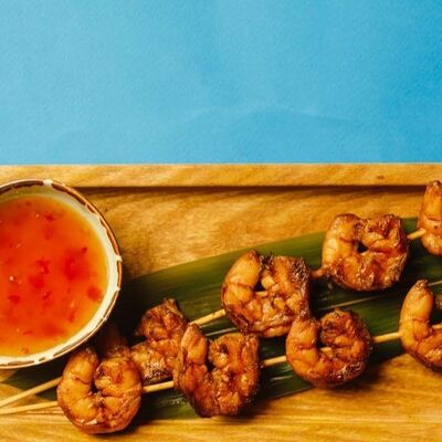 Креветки по-тайскив Tom-Yam по цене 560 ₽