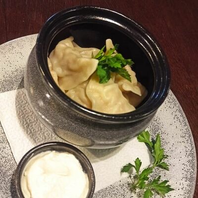 Пельмени Демидовские рыбные в Reader's pub по цене 260 ₽
