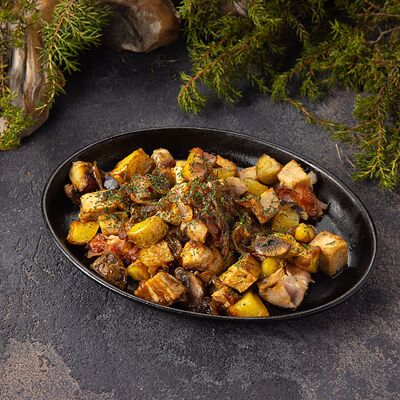 Жареха с карбонадом в Пилигрим по цене 840 ₽