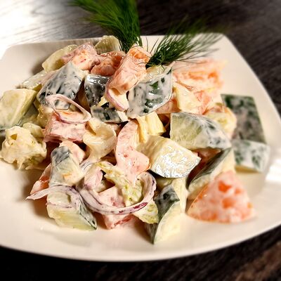 Колхозный салат в Ясин по цене 280 ₽