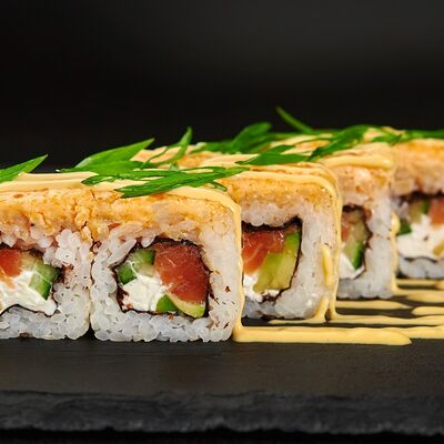 Запеченный с лососем в Bao по цене 399 ₽