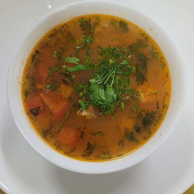 Харчо с говядиной в Столовая На Кольце по цене 280 ₽