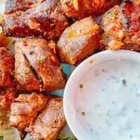 Кузу шиш из баранины в Кафе Ихлас