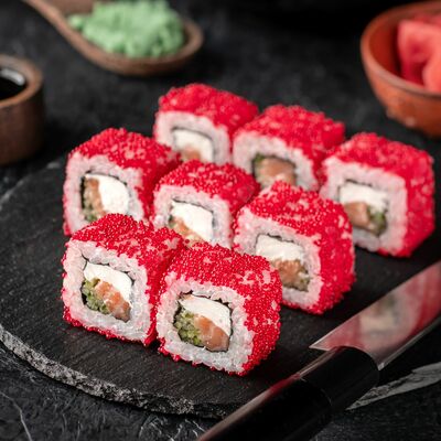 Ролл Тобико Филадельфия в СушиСтор по цене 289