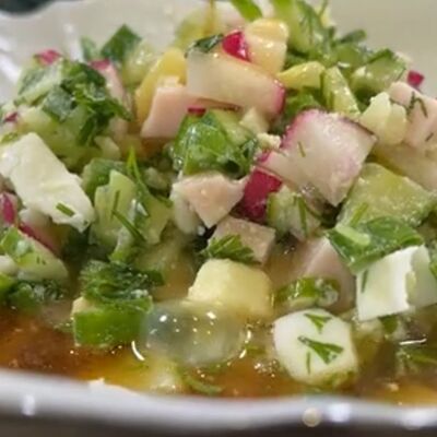 Суп Окрошка в Чили Gurman Сlub по цене 250 ₽