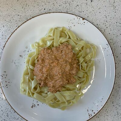 Феттуччине с соусом болоньезе в Кофеин по цене 350