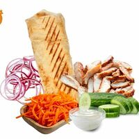 Шаурма по-корейски с курицей в Picnic
