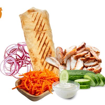 Шаурма по-корейски с курицей в Picnic по цене 380 ₽