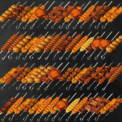 Царский шашлык в СЫТЫЙ БЫК по цене 42055 ₽