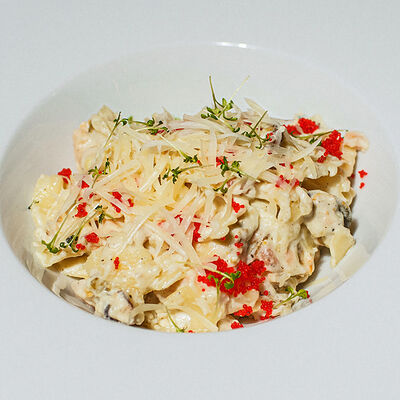 Паста с морепродуктами в Кафе Наше Место по цене 1250 ₽