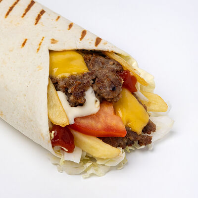 Ролл с говядиной L в Папs бургер по цене 620 ₽