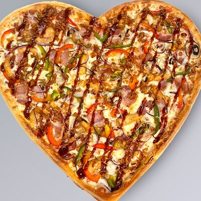 Пицца Суперчикен фокс в форме сердца в СитиФокс по цене 1796 ₽
