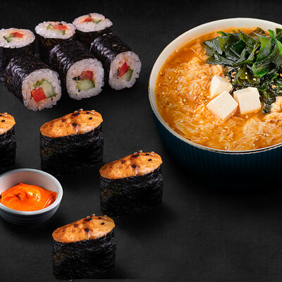 Ланч Суши сет и ролл в Евразия экспресс по цене 590 ₽