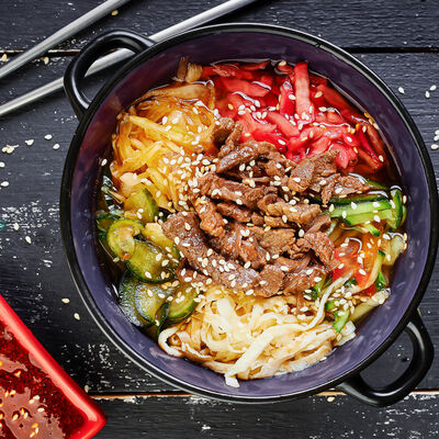 Суп Куксу с говядиной в Kuksu №1 по цене 549 ₽